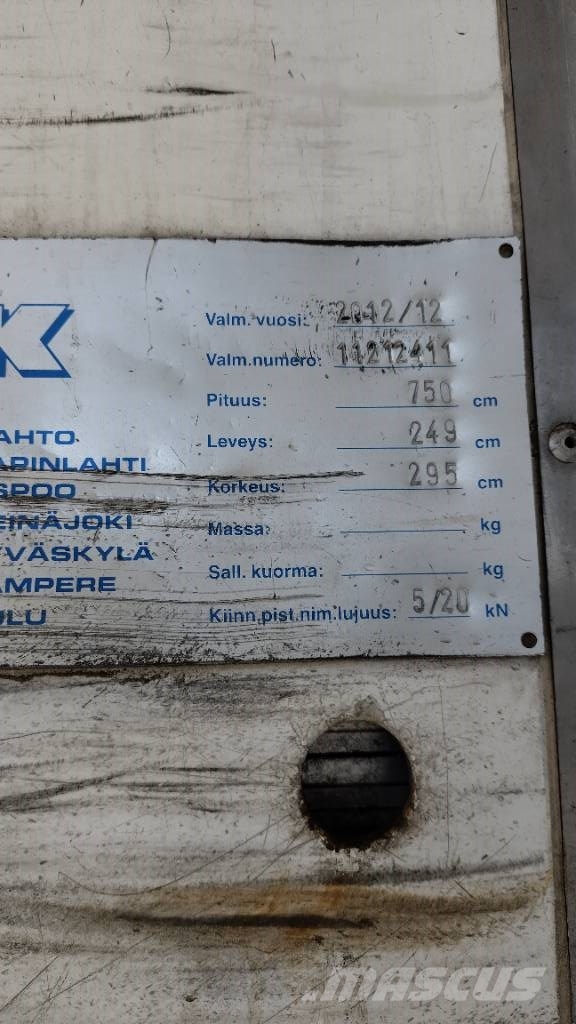 Scania R490 6x2 kokosivuauk. Kori+Pl thermo king kone Tovornjaki zabojniki