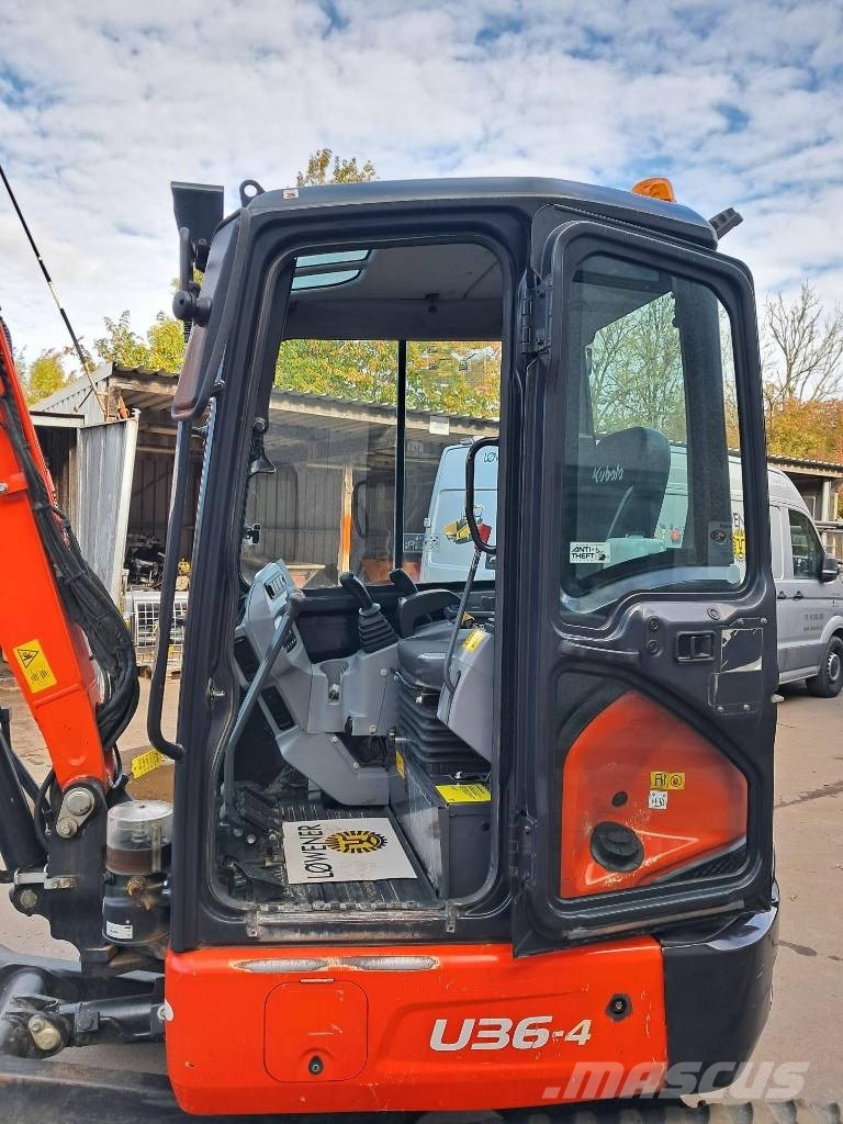 Kubota U 36-4 حفارات صغيرة أقل من 7 طن (حفارات صغيرة)