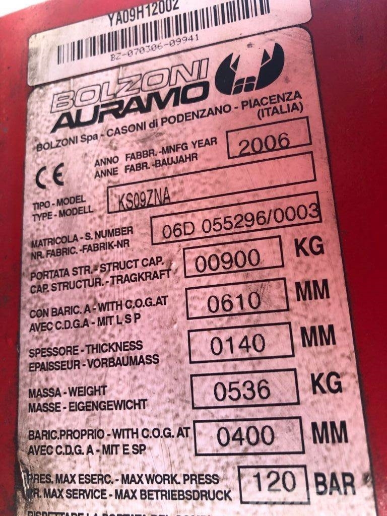 Auramo Carton clamp KS09ZNA Stavebníctvo - ostatné