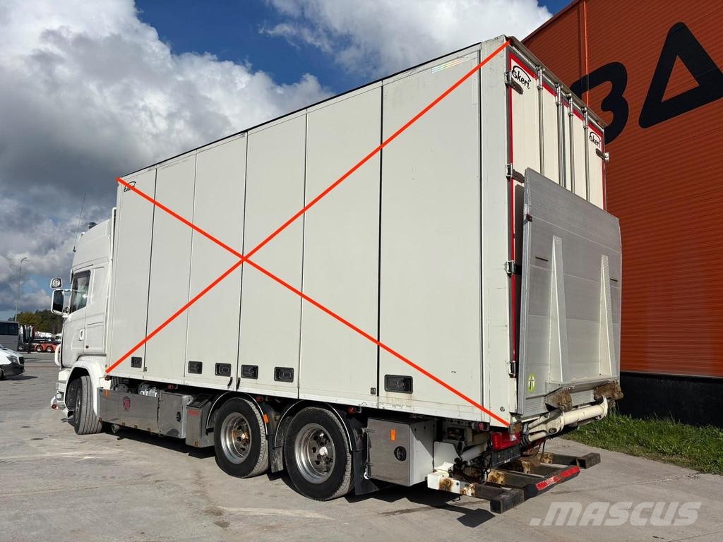 Scania R730 6x4 RETARDER Šasija ar kabīni