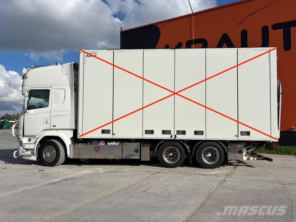 Scania R730 6x4 RETARDER Šasija ar kabīni