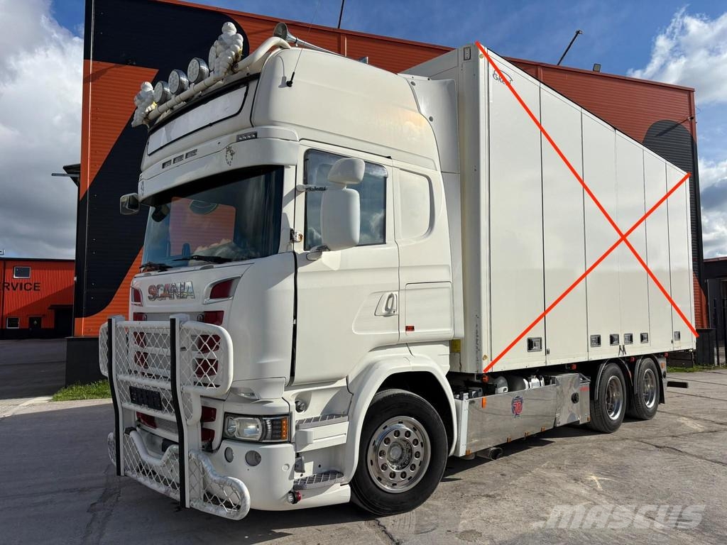 Scania R730 6x4 RETARDER Šasija ar kabīni