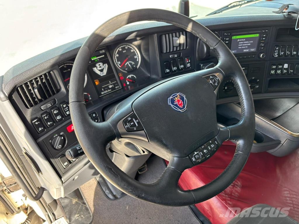 Scania R730 6x4 RETARDER Šasija ar kabīni