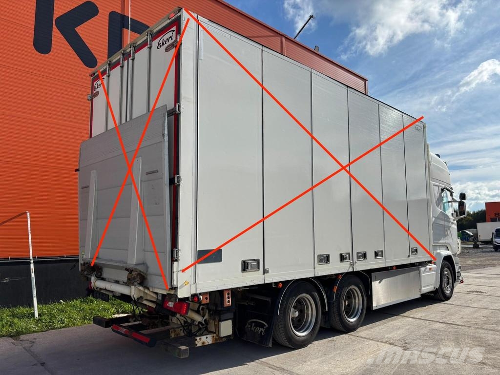 Scania R730 6x4 RETARDER Šasija ar kabīni