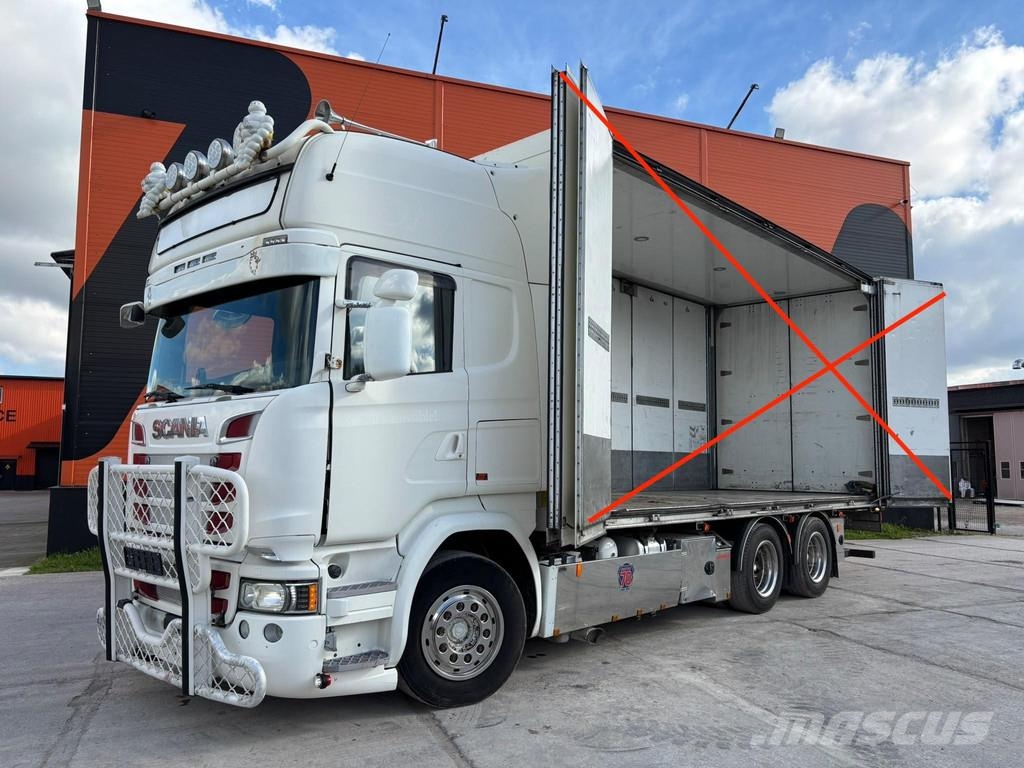 Scania R730 6x4 RETARDER Šasija ar kabīni