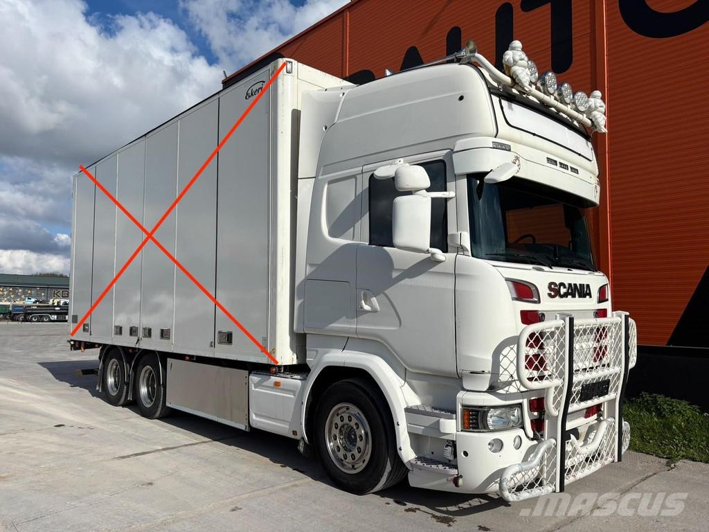 Scania R730 6x4 RETARDER Šasija ar kabīni