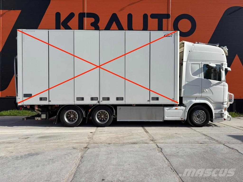 Scania R730 6x4 RETARDER Šasija ar kabīni