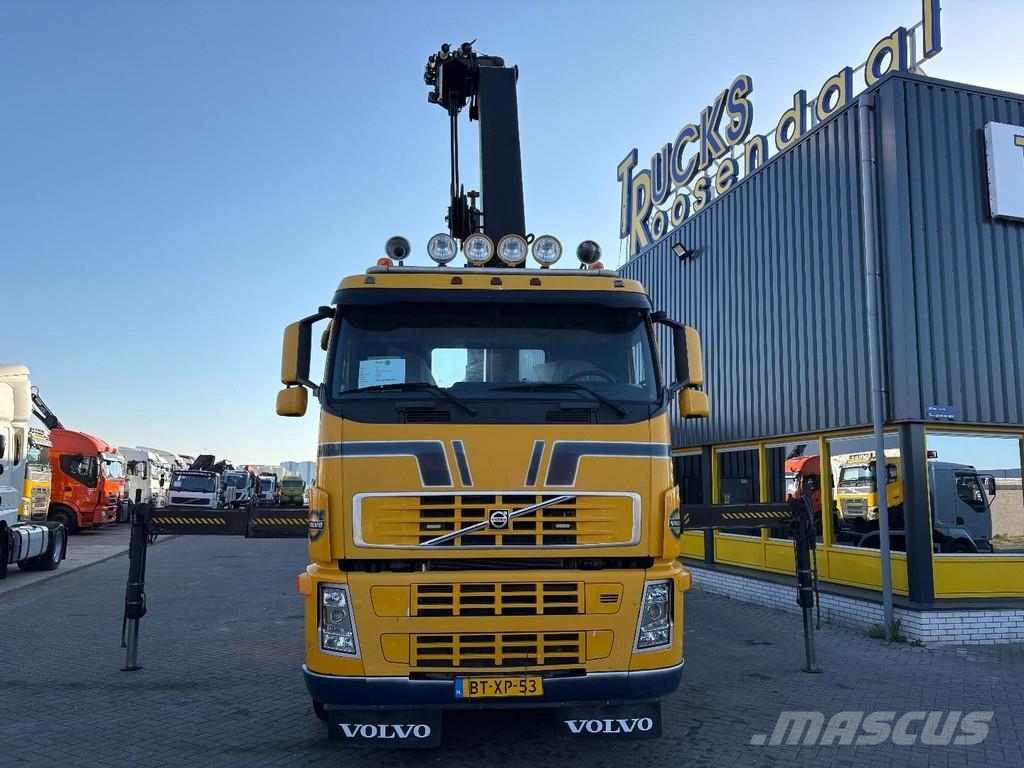 Volvo FH 400 + HIAB 377EP-5 HIPRO + 8X2 STEERING + EURO 훅 리프트 트럭