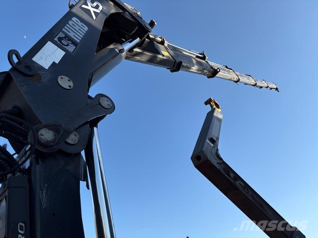 Volvo FH 400 + HIAB 377EP-5 HIPRO + 8X2 STEERING + EURO 훅 리프트 트럭