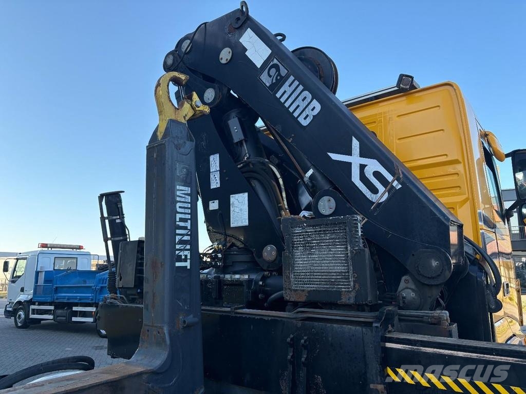 Volvo FH 400 + HIAB 377EP-5 HIPRO + 8X2 STEERING + EURO 훅 리프트 트럭