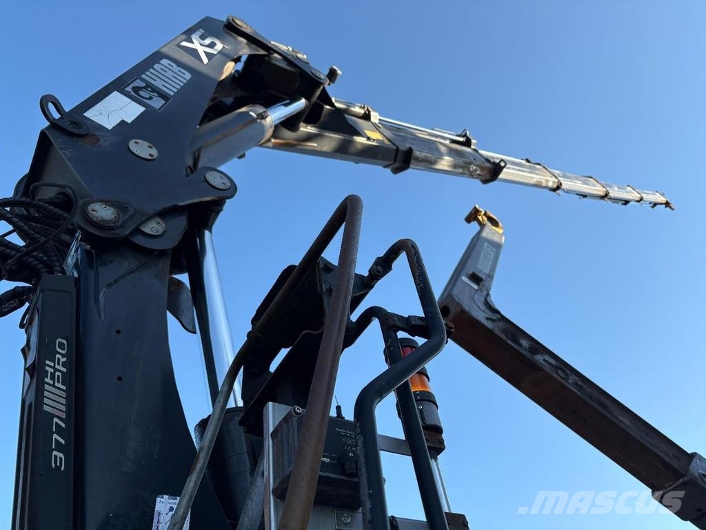 Volvo FH 400 + HIAB 377EP-5 HIPRO + 8X2 STEERING + EURO 훅 리프트 트럭