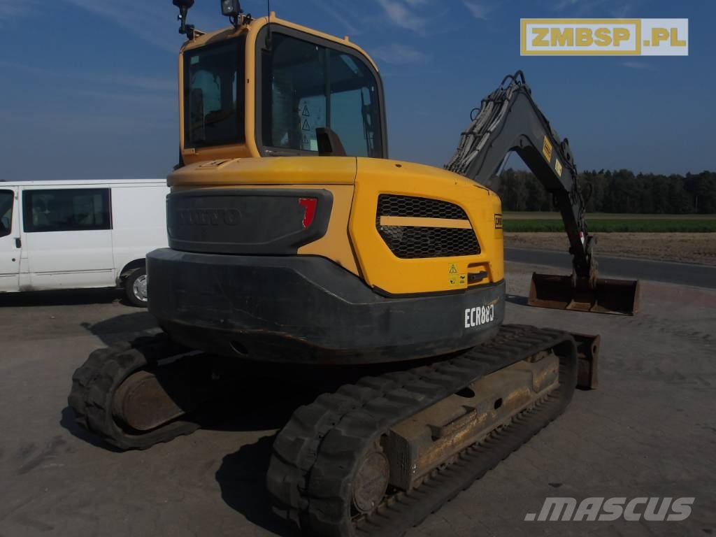 Volvo ECR 88 D Midi bageri 7t – 12t
