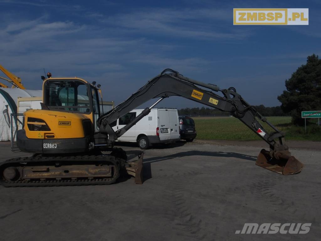 Volvo ECR 88 D Midi bageri 7t – 12t