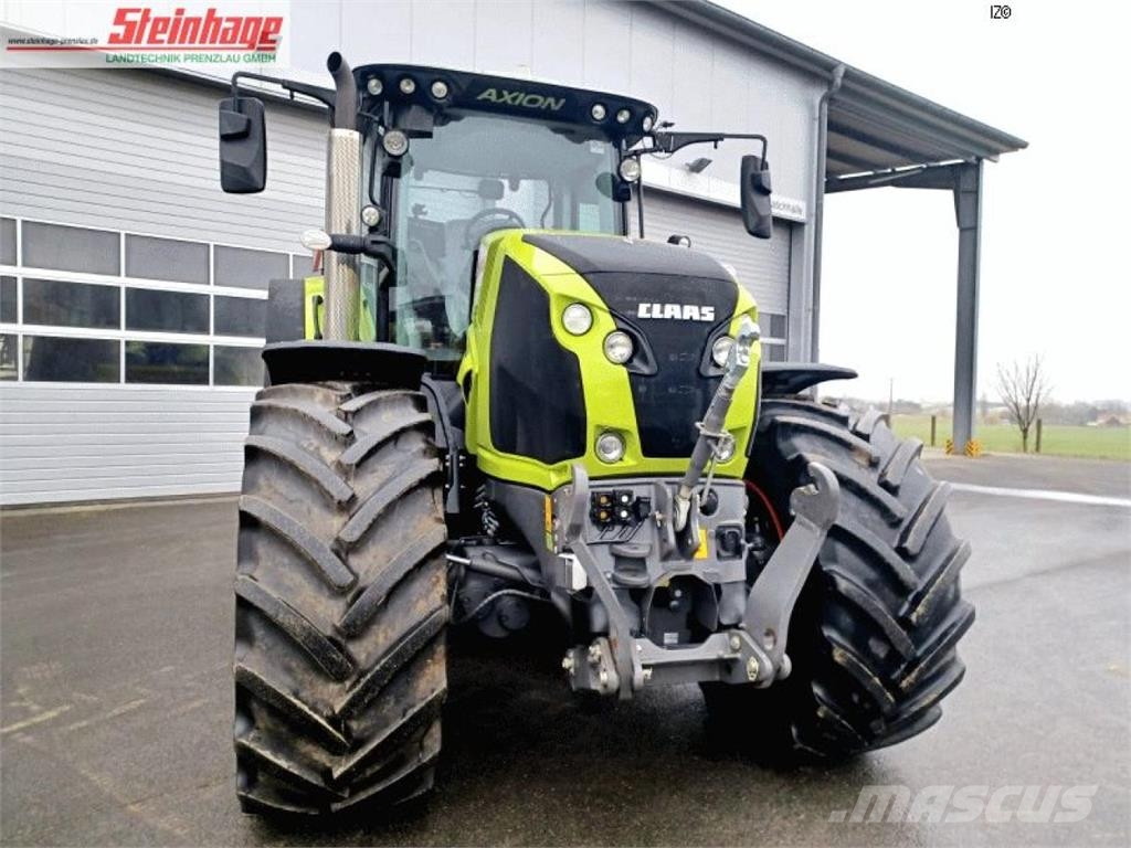 CLAAS Axion 850 CMATIC CEBIS 트랙터