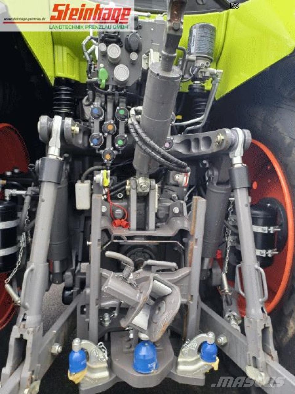 CLAAS Axion 850 CMATIC CEBIS 트랙터