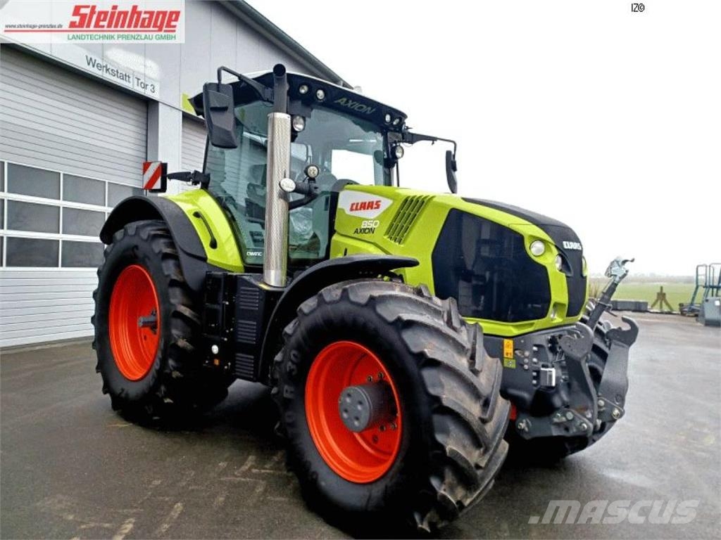 CLAAS Axion 850 CMATIC CEBIS 트랙터