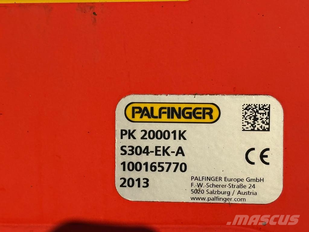 DAF CF 85.410 6x4 / Palfinger PK20001-K C / RC 3 Zijdi Camiones bañeras basculantes o volquetes