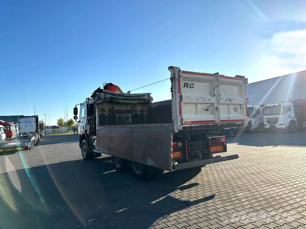 DAF CF 85.410 6x4 / Palfinger PK20001-K C / RC 3 Zijdi Camiones bañeras basculantes o volquetes