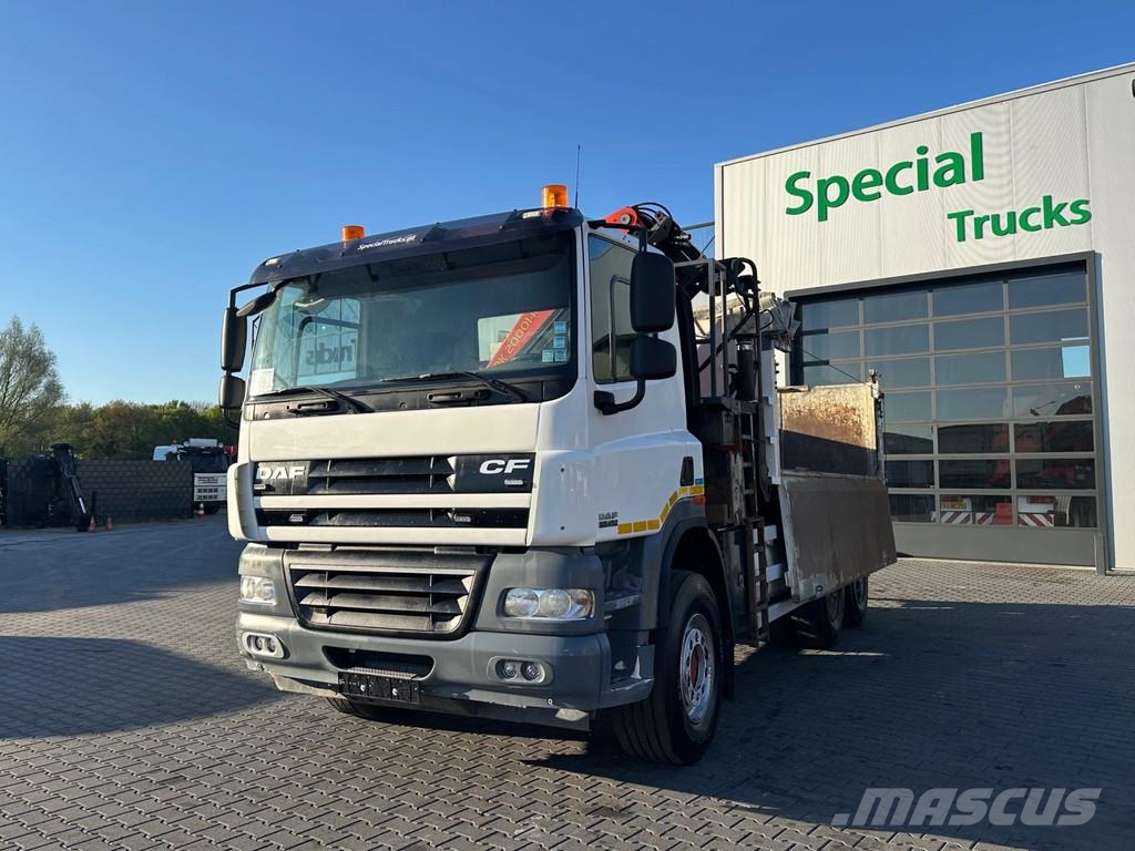 DAF CF 85.410 6x4 / Palfinger PK20001-K C / RC 3 Zijdi Camiones bañeras basculantes o volquetes