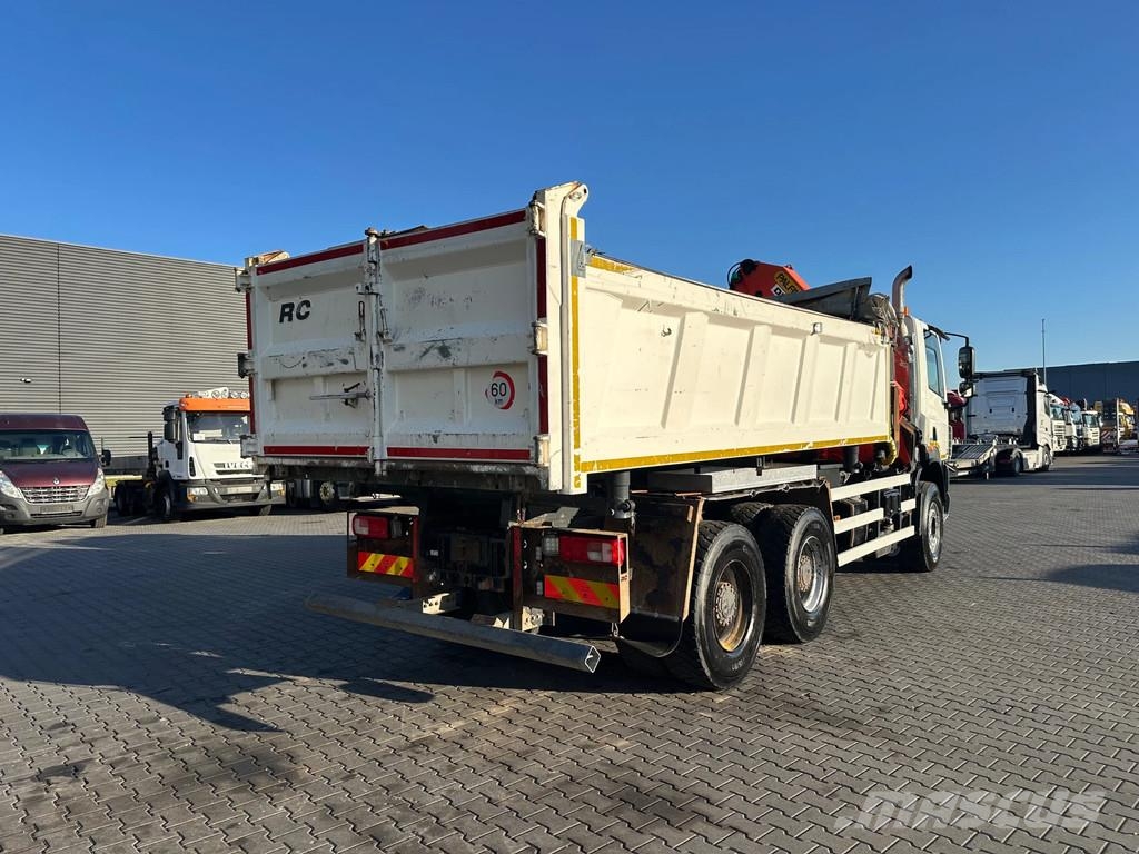 DAF CF 85.410 6x4 / Palfinger PK20001-K C / RC 3 Zijdi Camiones bañeras basculantes o volquetes