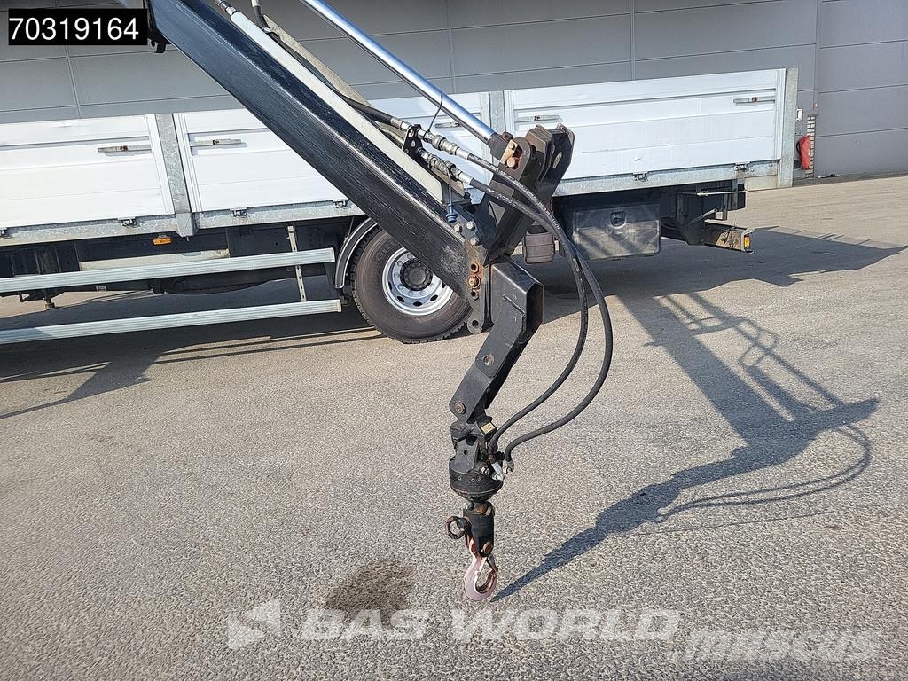 Iveco Eurocargo 180E250 4X2 HYVA HB.150XE3 Kran Crane Au Φορτηγά Kαρότσα με ανοιγόμενα πλαϊνά