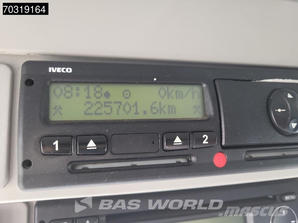 Iveco Eurocargo 180E250 4X2 HYVA HB.150XE3 Kran Crane Au Φορτηγά Kαρότσα με ανοιγόμενα πλαϊνά