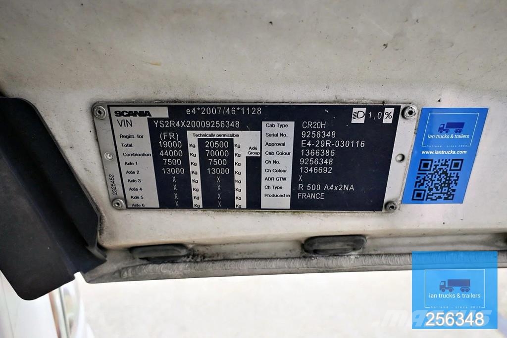 Scania R500 RETARDER | GRS905R | FRIGO | NAVI | EURO 6 | Sattelzugmaschinen