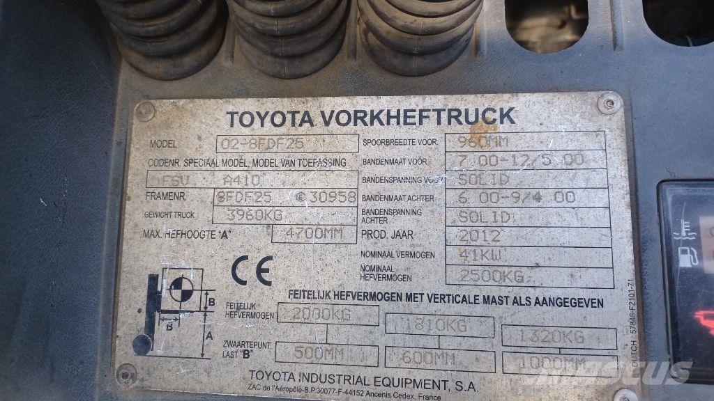 Toyota 02-8FDF25 Дизелови камиони