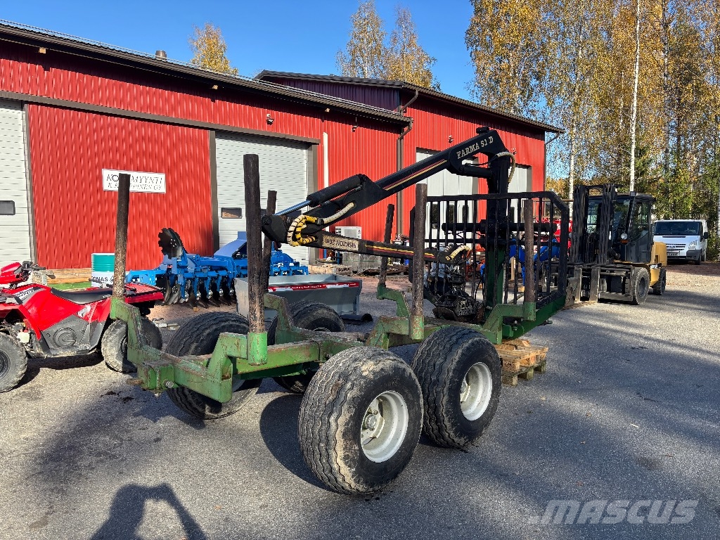 Farma 8-51D Metsäperävaunu paketti Skogsvagnar