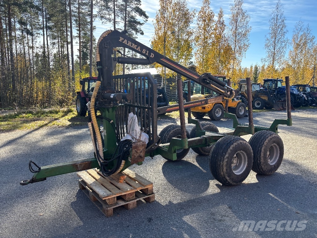 Farma 8-51D Metsäperävaunu paketti Skogsvagnar