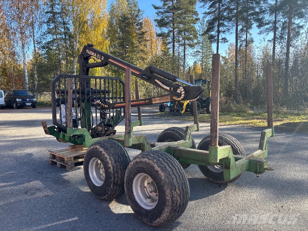 Farma 8-51D Metsäperävaunu paketti Skogsvagnar