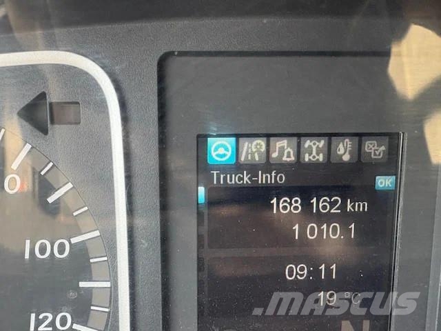 Mercedes-Benz Atego 1221 Camiones caja cerrada