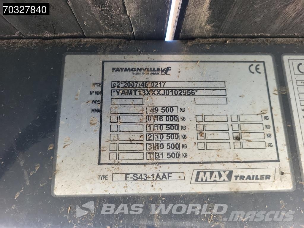 Faymonville MAX 100 Steering Axle Ramps Semirremolques de carga baja