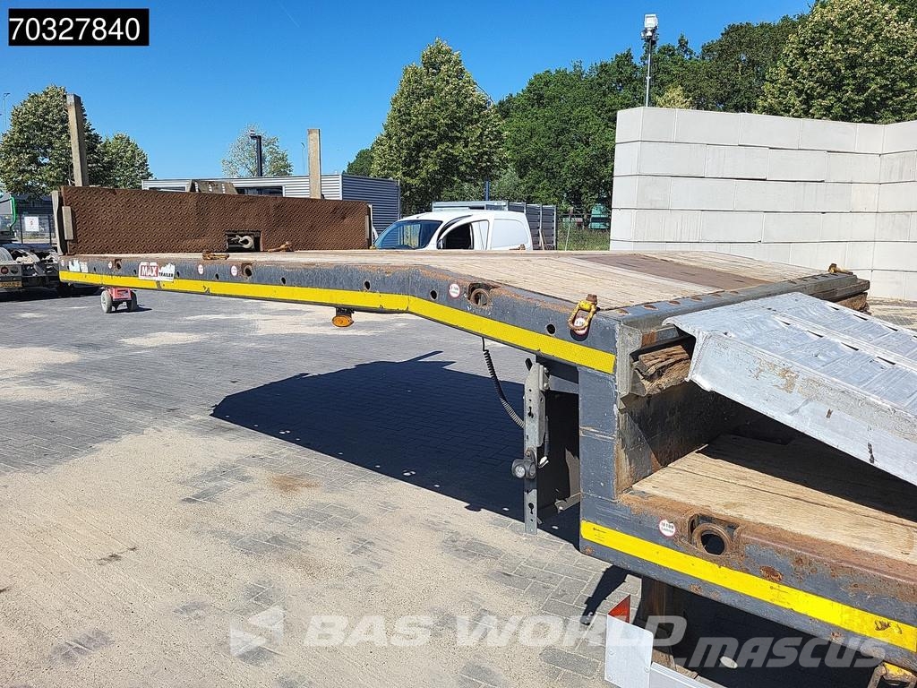 Faymonville MAX 100 Steering Axle Ramps Semirremolques de carga baja