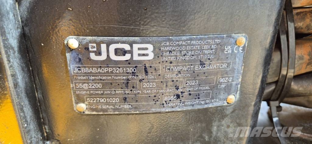 JCB 90 Z-2 Μίνι εκσκαφείς 7t - 12t
