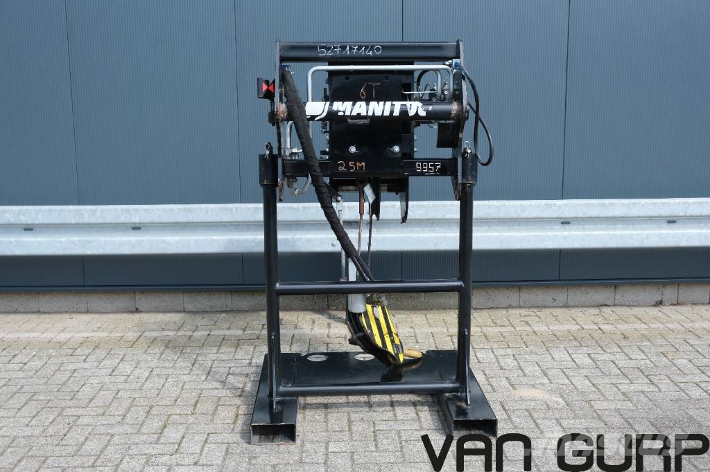Manitou W6000/25m | lier Winde Winch Treuil | 6 tons Chariot télescopique