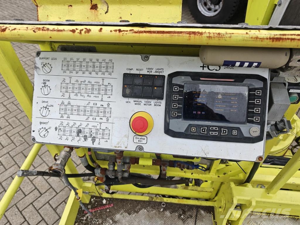 Volvo FMX 460 8x4 AMV 11 SWL 10.000R Tunnelplatform Camion nacelle
