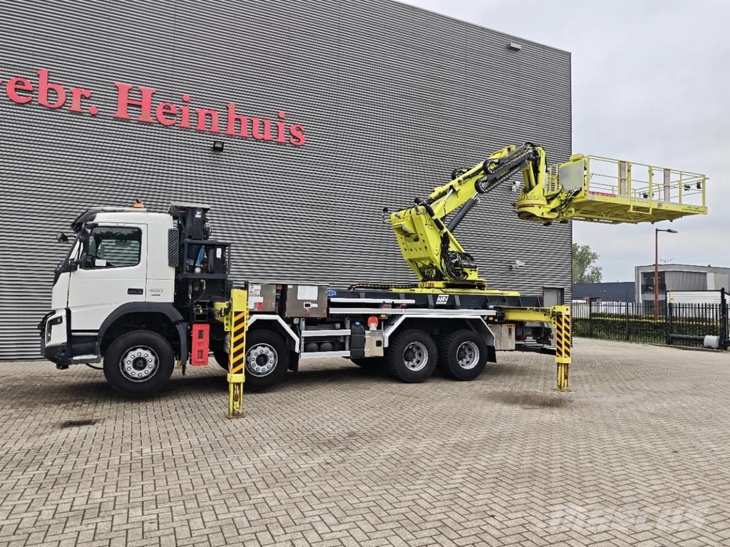 Volvo FMX 460 8x4 AMV 11 SWL 10.000R Tunnelplatform Camion nacelle