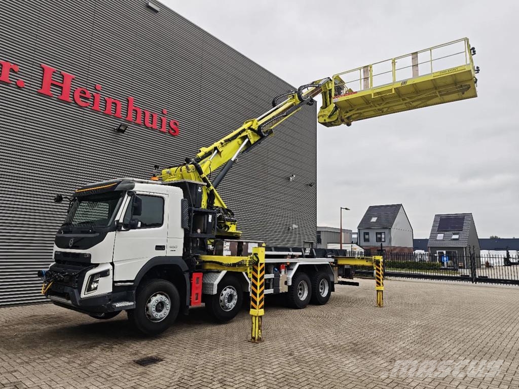 Volvo FMX 460 8x4 AMV 11 SWL 10.000R Tunnelplatform Camion nacelle