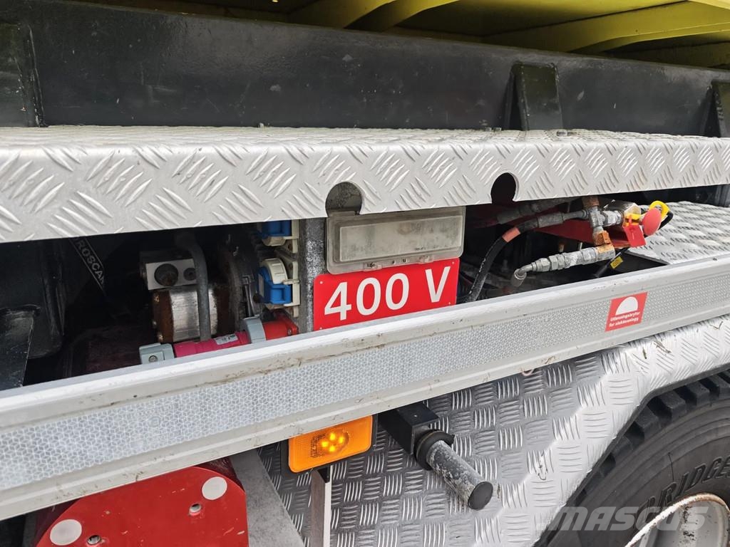 Volvo FMX 460 8x4 AMV 11 SWL 10.000R Tunnelplatform Camion nacelle