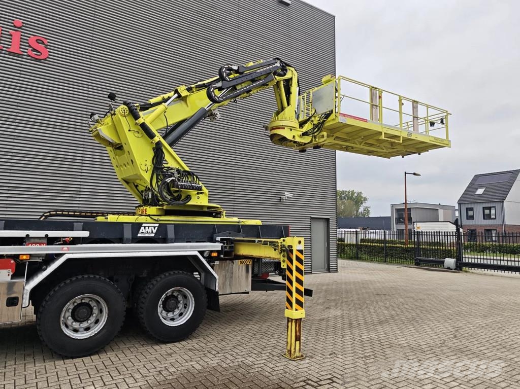 Volvo FMX 460 8x4 AMV 11 SWL 10.000R Tunnelplatform Camion nacelle