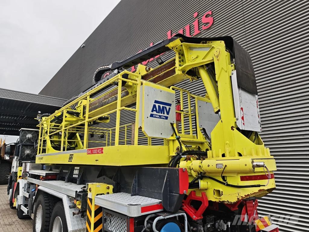Volvo FMX 460 8x4 AMV 11 SWL 10.000R Tunnelplatform Camion nacelle