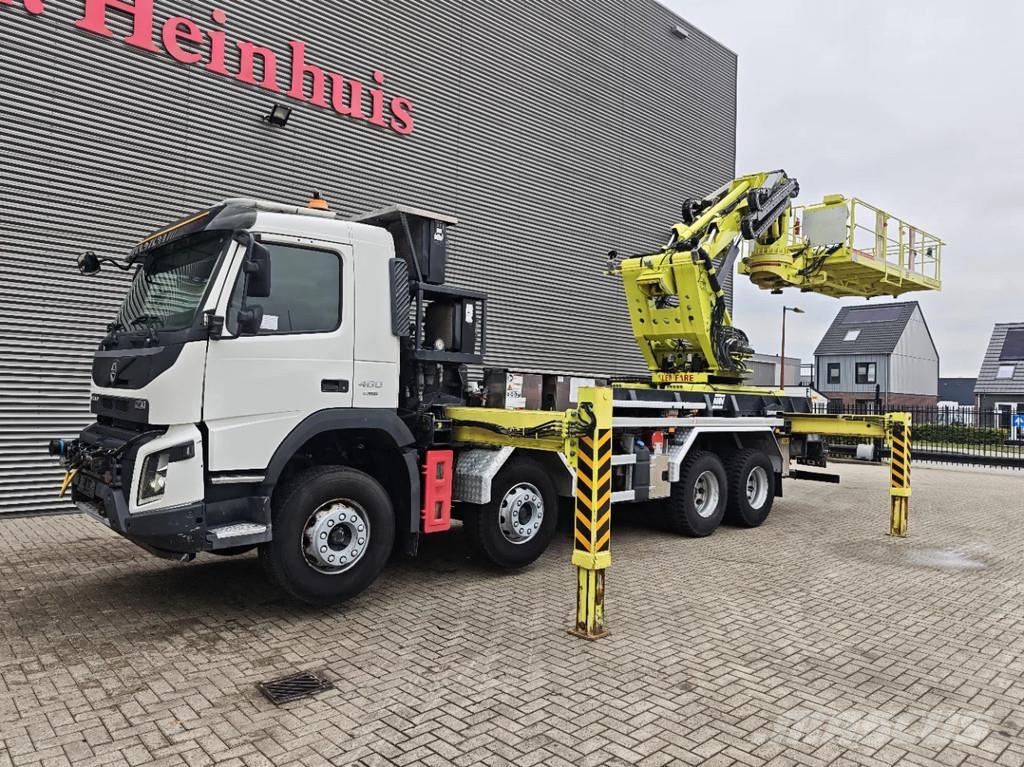 Volvo FMX 460 8x4 AMV 11 SWL 10.000R Tunnelplatform Camion nacelle