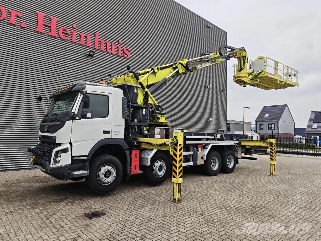 Volvo FMX 460 8x4 AMV 11 SWL 10.000R Tunnelplatform Camion nacelle