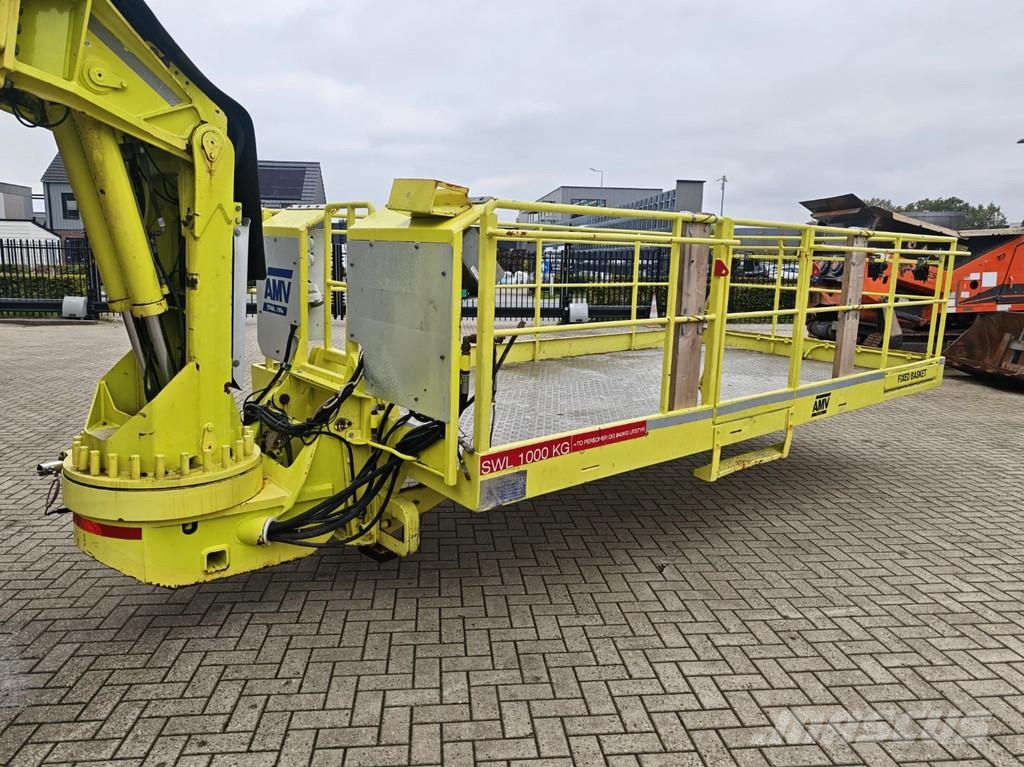 Volvo FMX 460 8x4 AMV 11 SWL 10.000R Tunnelplatform Camion nacelle
