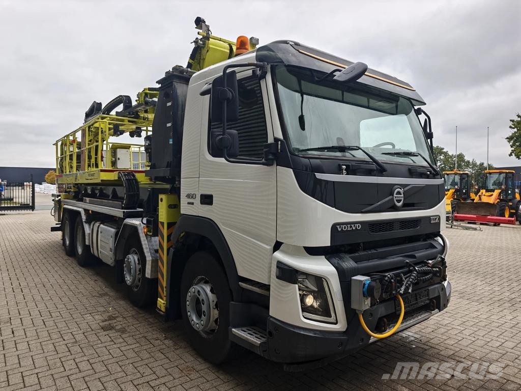 Volvo FMX 460 8x4 AMV 11 SWL 10.000R Tunnelplatform Camion nacelle