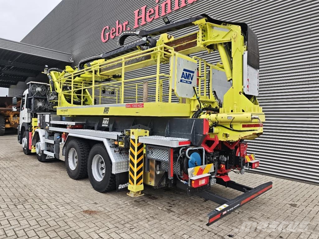 Volvo FMX 460 8x4 AMV 11 SWL 10.000R Tunnelplatform Camion nacelle