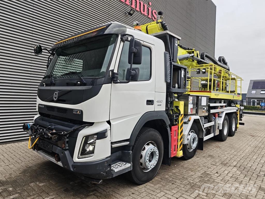 Volvo FMX 460 8x4 AMV 11 SWL 10.000R Tunnelplatform Camion nacelle