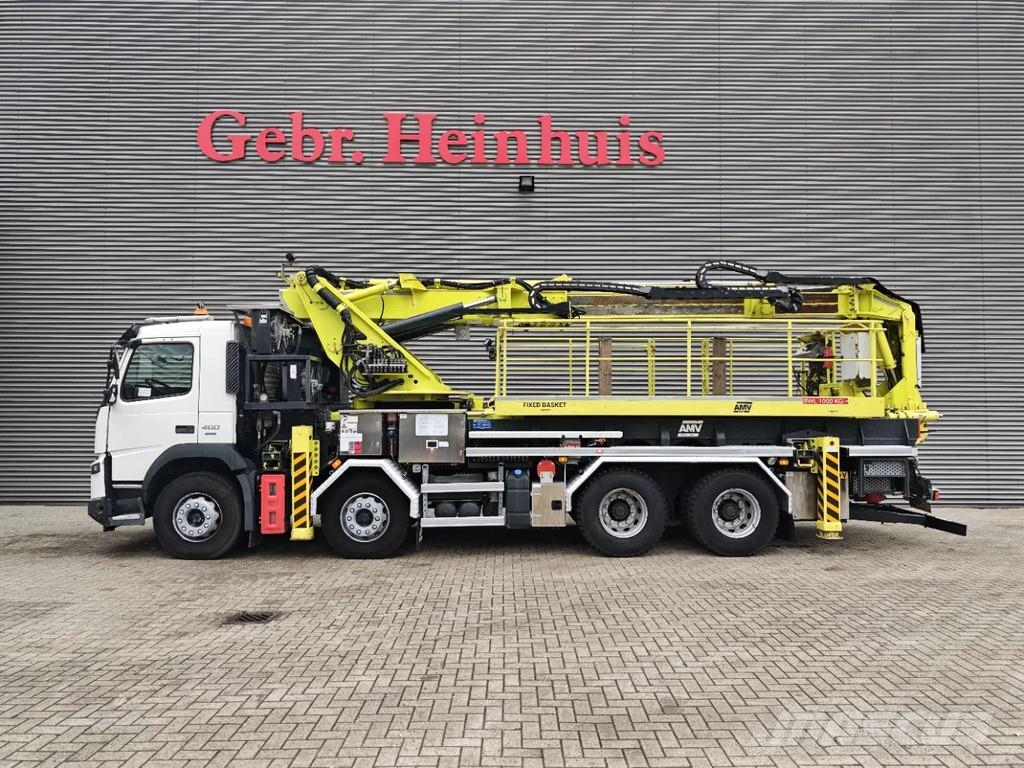 Volvo FMX 460 8x4 AMV 11 SWL 10.000R Tunnelplatform Camion nacelle