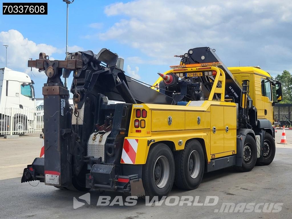 MAN TGS 41.480 8X4 Miller Industries Vulcan V100 Recov Trasportatore per veicoli